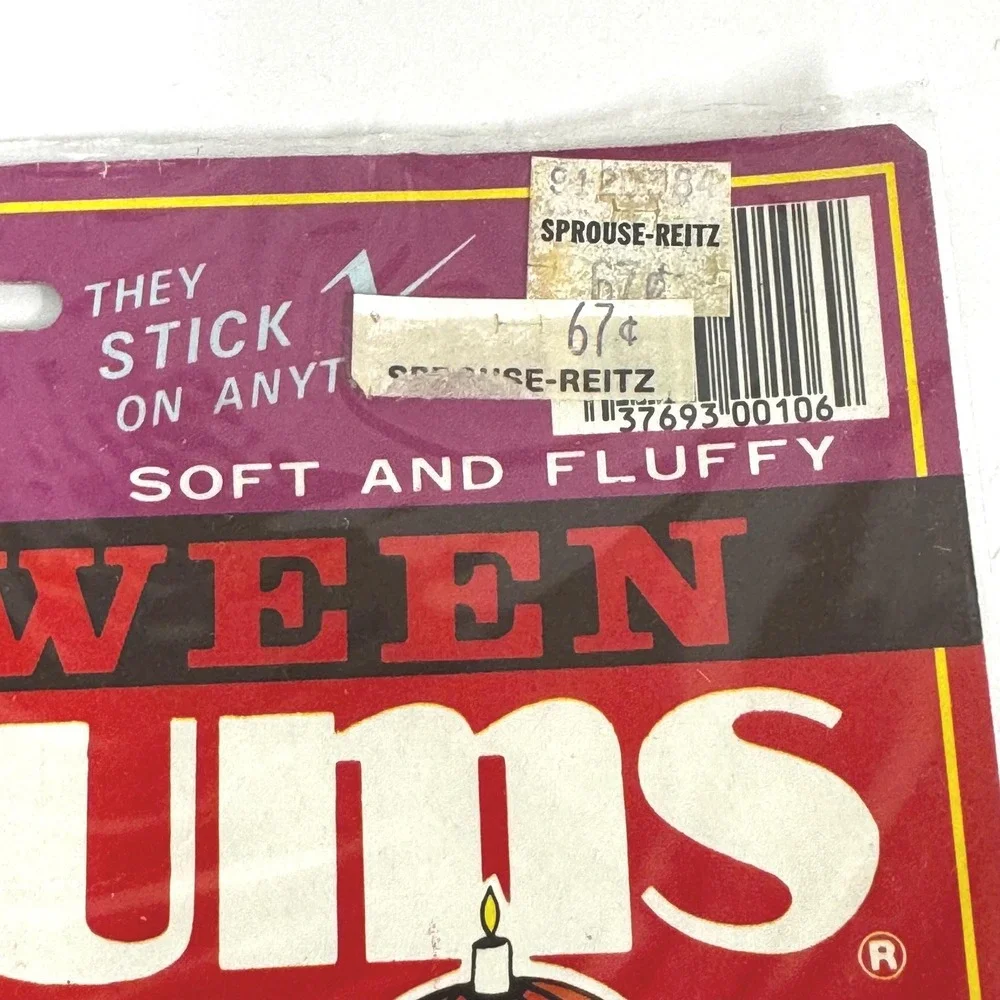 Vintage Halloween Puffy Stickers: 3D Halloween Stick-ums 8